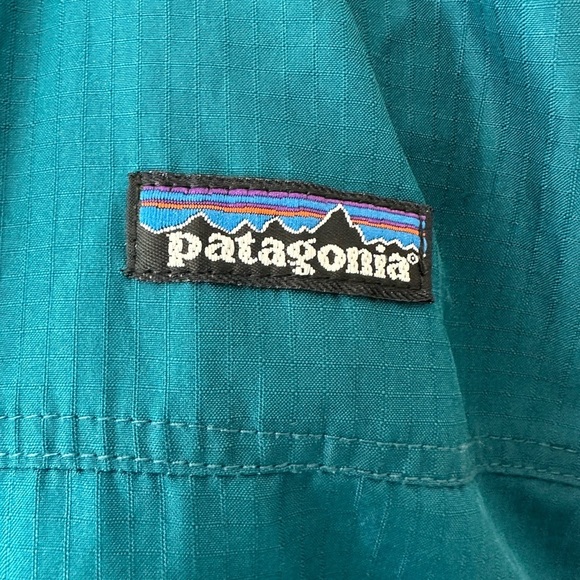 VTG Patagonia Winter Jacket Peacock  Blue Green SZ L EUC - Picture 4 of 13
